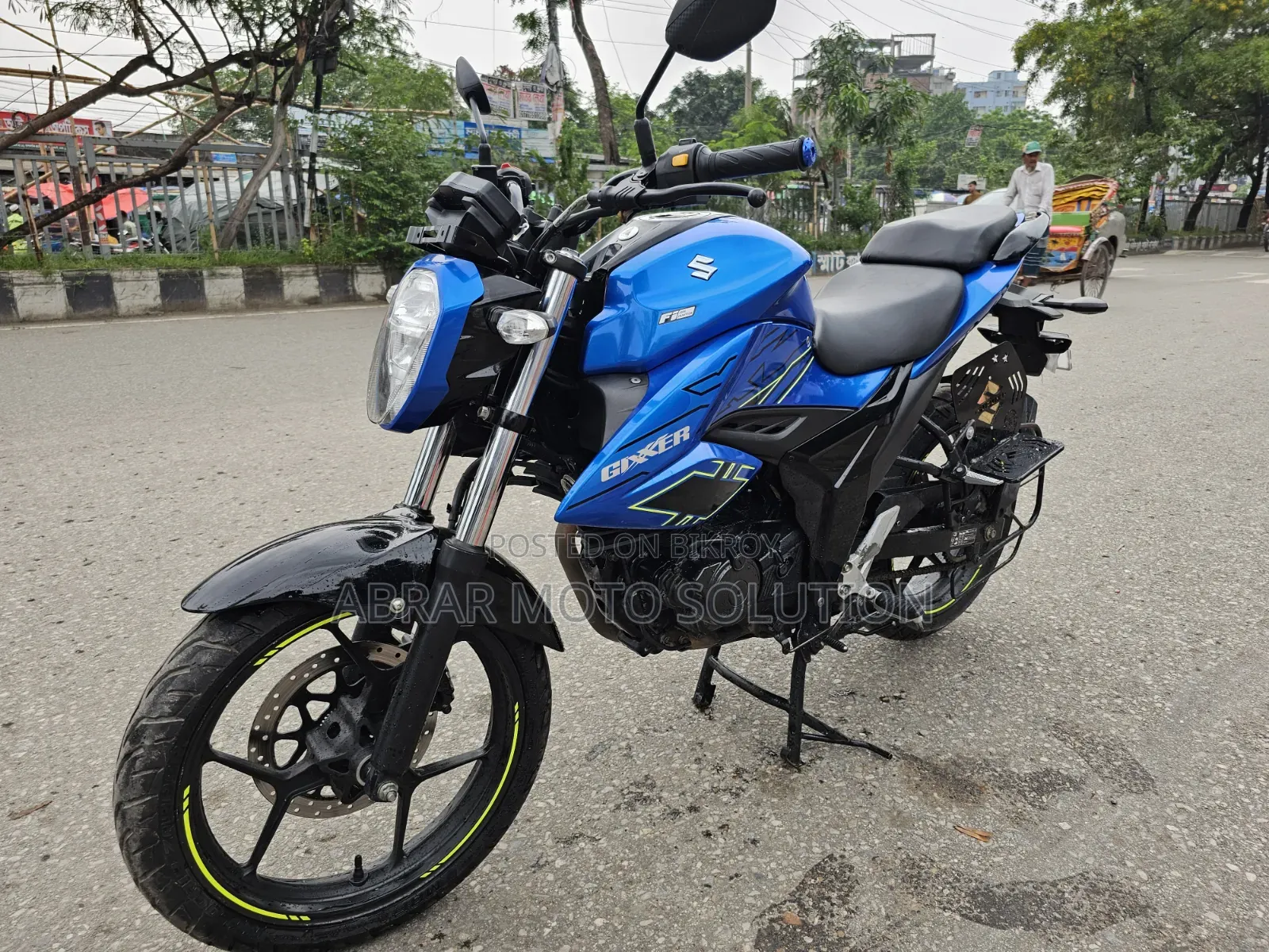Suzuki Gixxer Fi ABS 2024 Blue