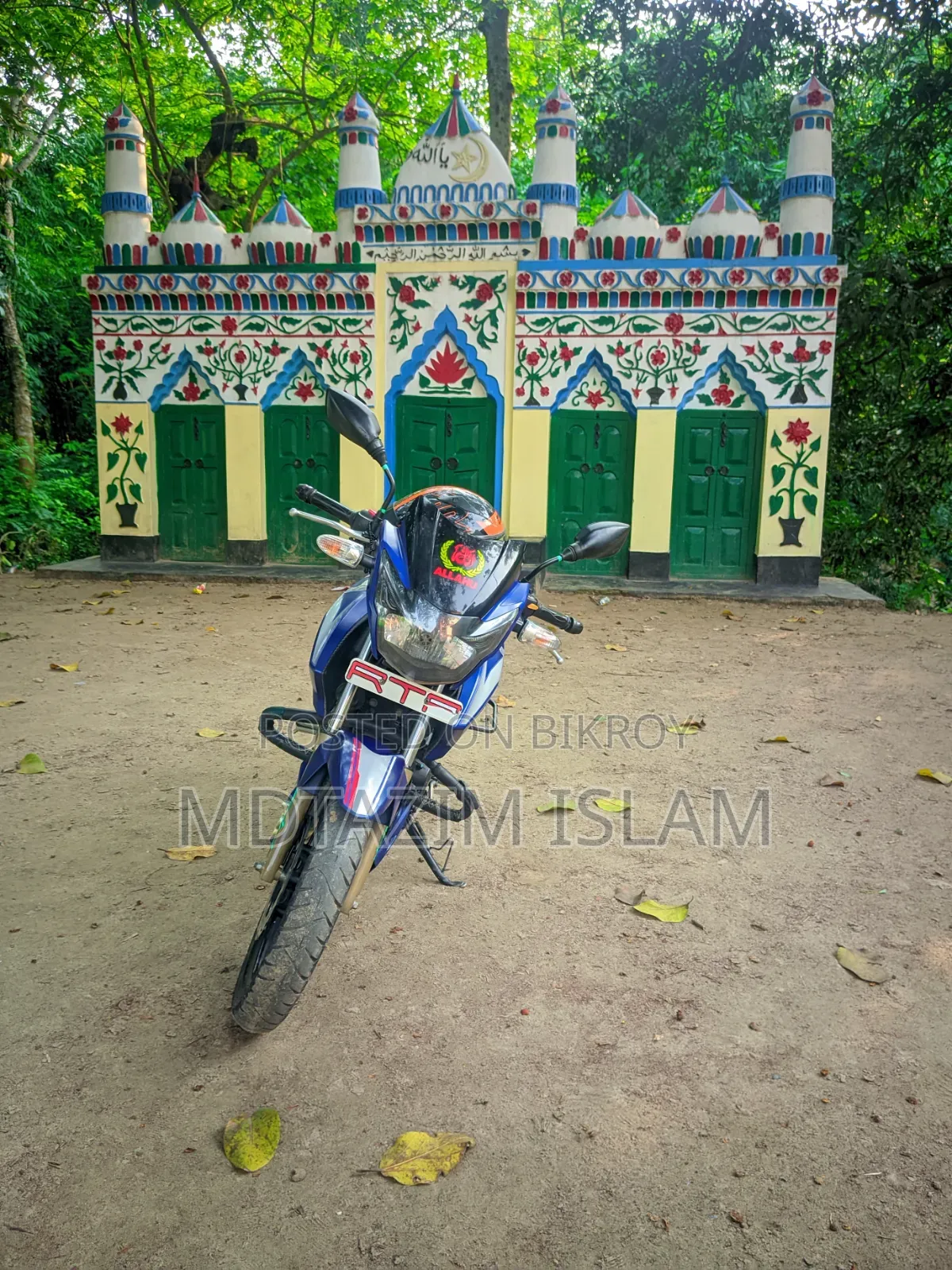 TVS Apache RTR 160 2V 2022 Blue