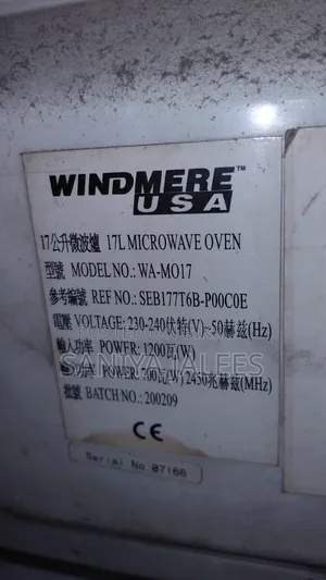 Windmere USA Microwave