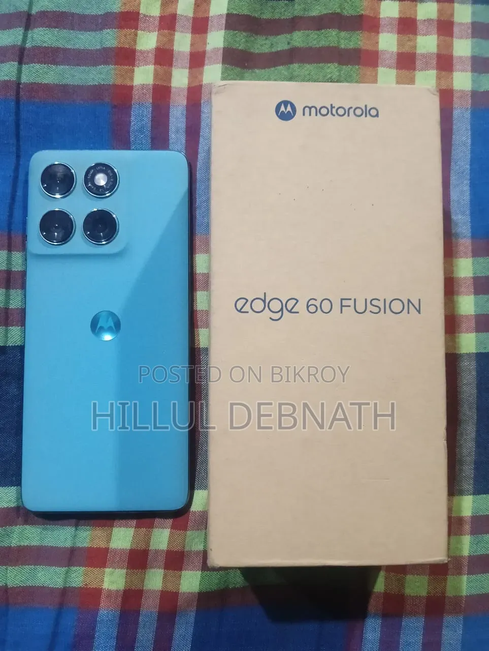 Motorola Edge 60 Fusion 256 GB Blue