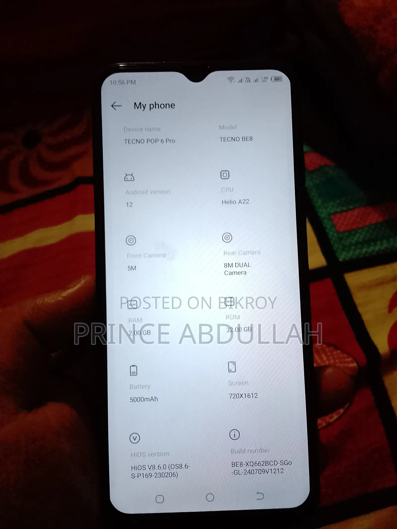 Tecno Pop 6 Pro 32 GB