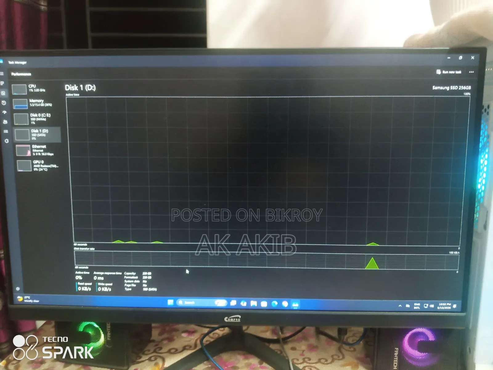 Samsung M.2 Sata SSD