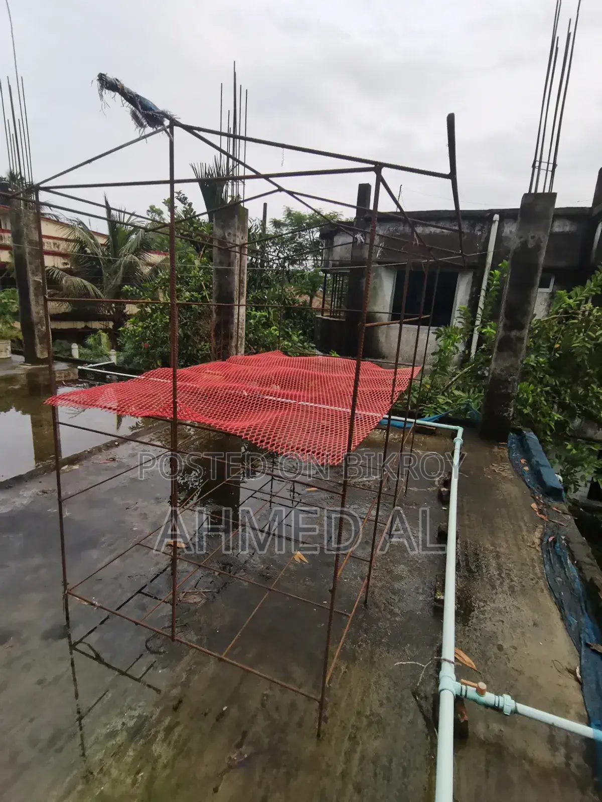 Cage (made of iron rods)