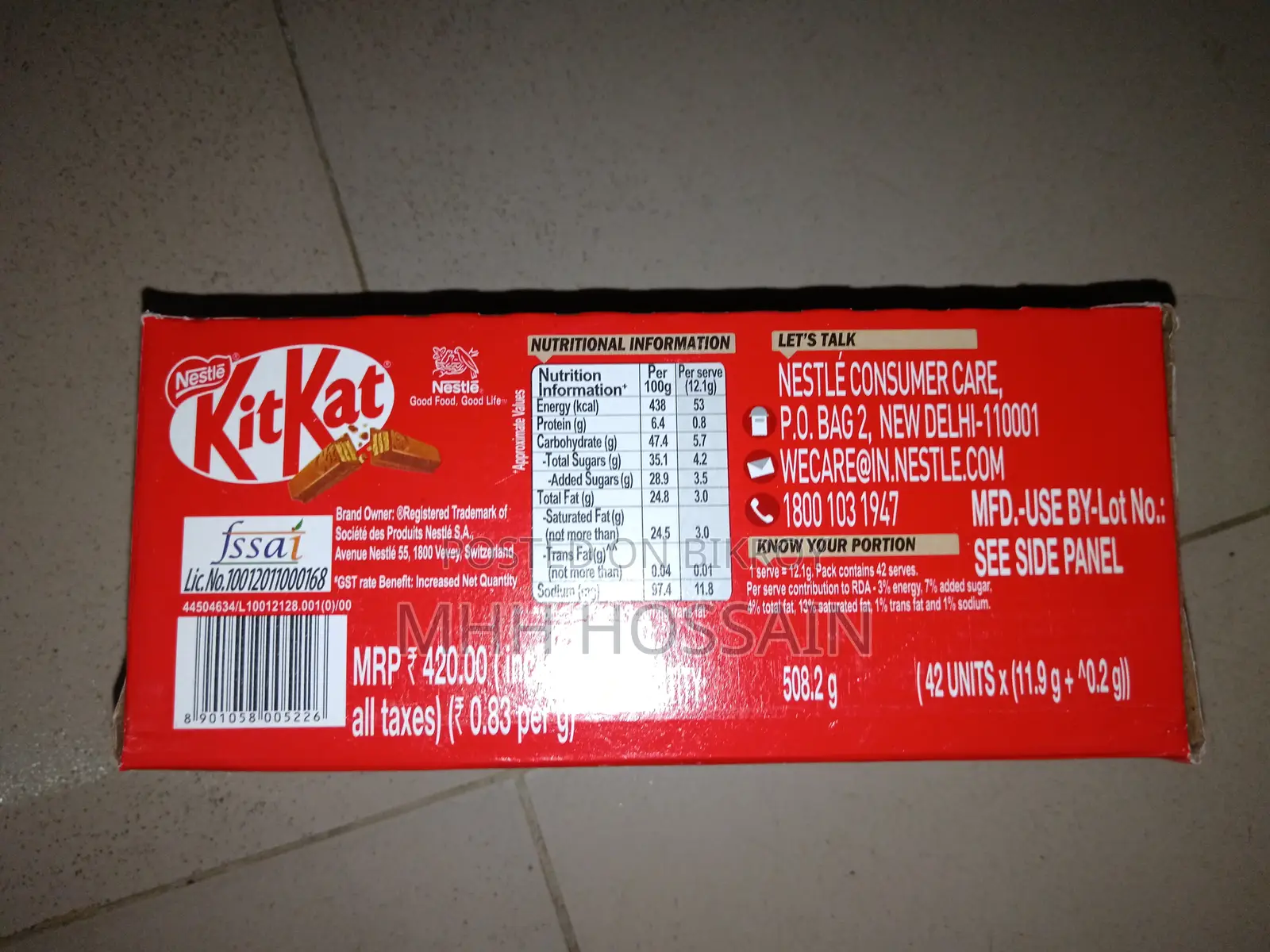 Kitkat Chocolate Boxes for Sale 30 Packs of Kitkat Available Add a De