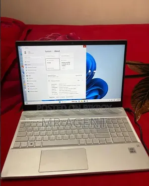 ল্যাপটপ HP Pavilion 15-cs3063cl ১২জিবি ইন্টেল কোর আই৫ এইচডডি+এসএসডি ১টি