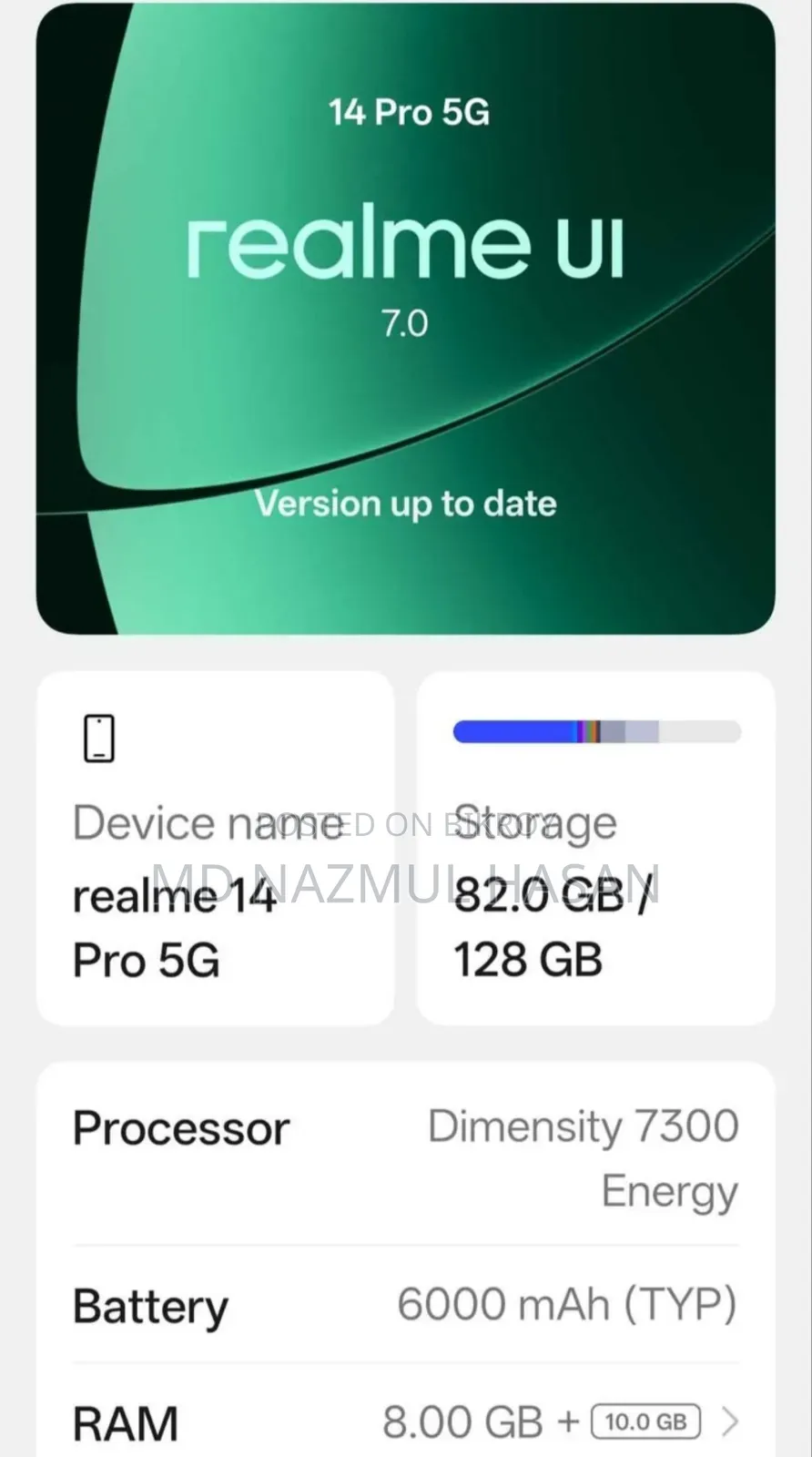 Realme 14 Pro 128 GB Green