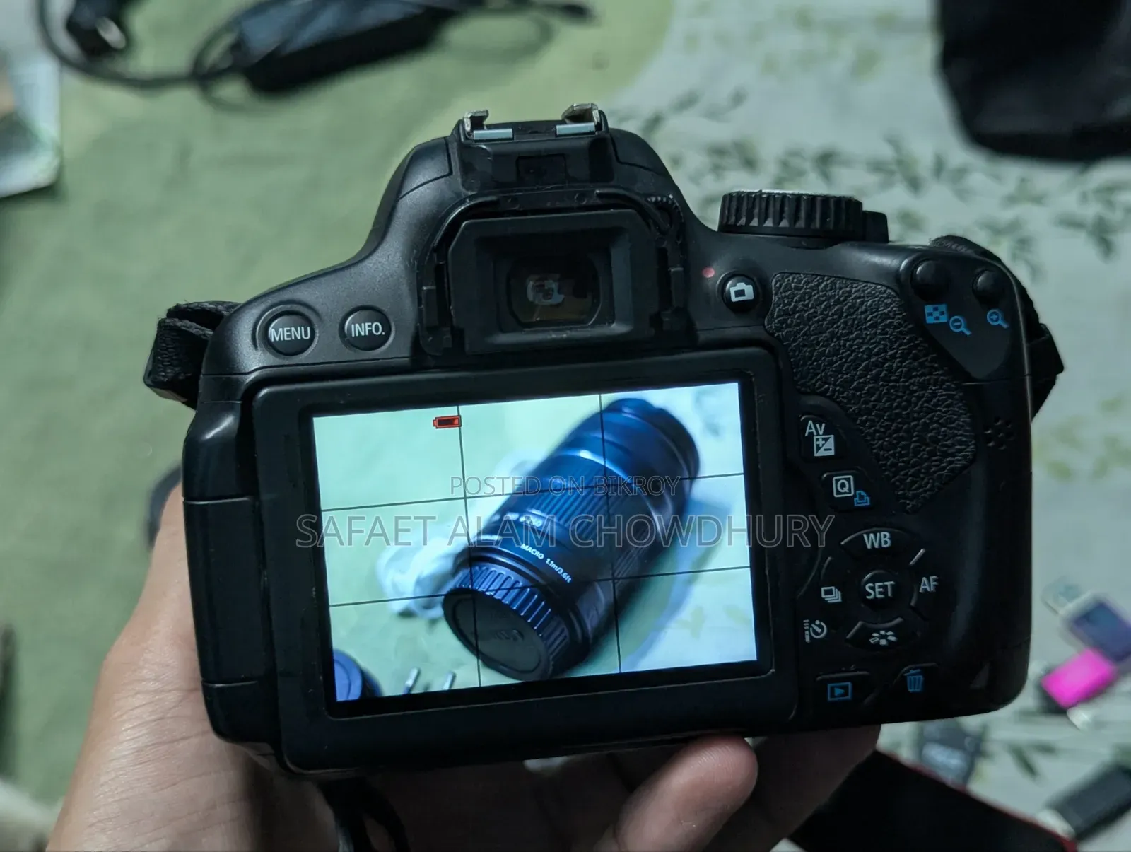 Canon 700d DSLR Camera (50mm Prime, 55-250mm Zoom Lens)