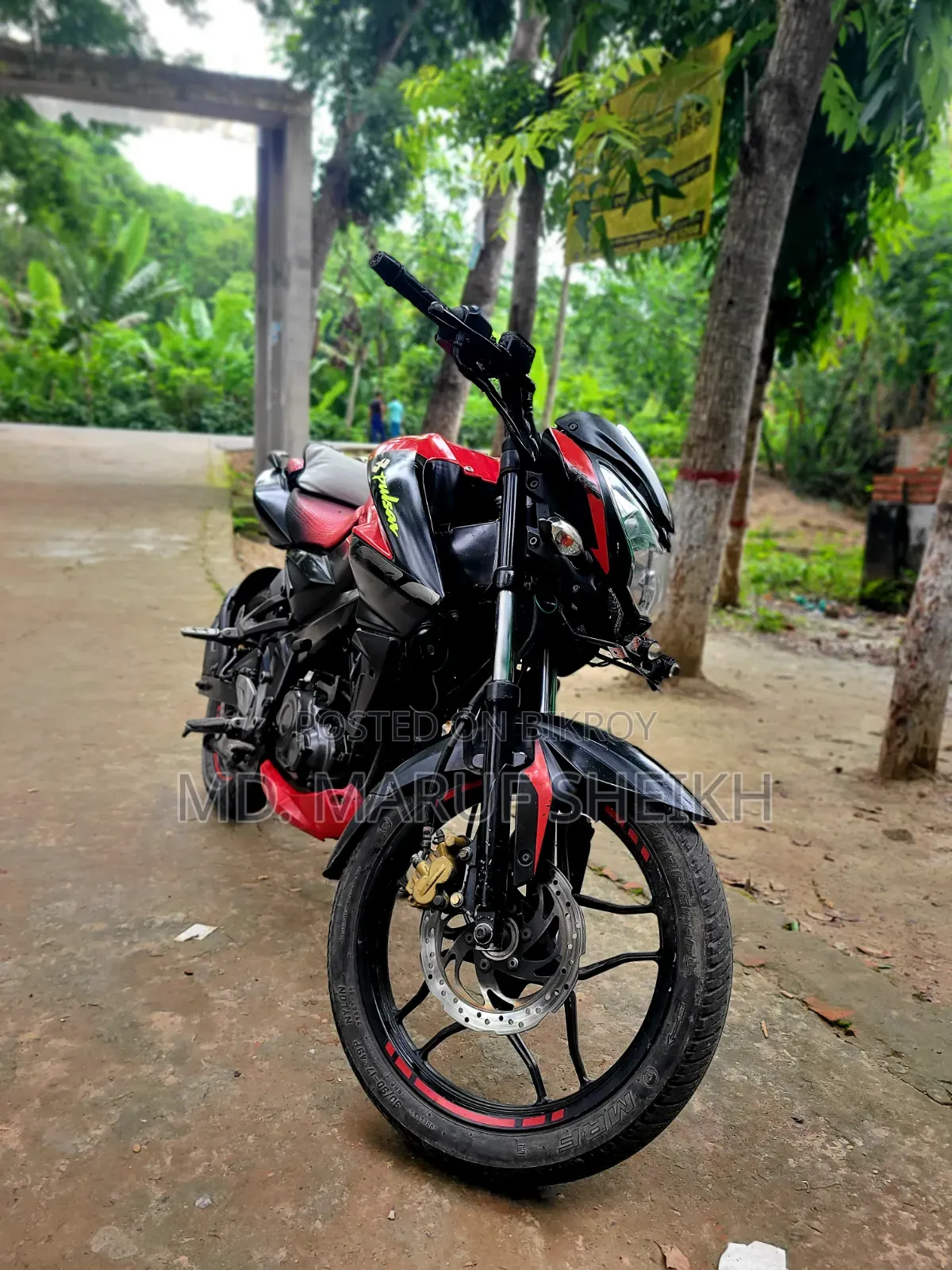 Bajaj Pulsar NS 160 2019 Red