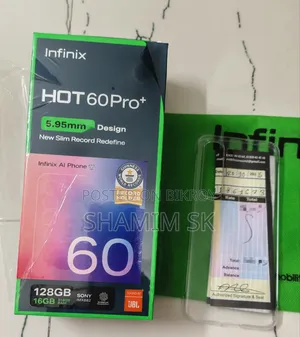 Infinix Hot 60 Pro+ 128 GB Black