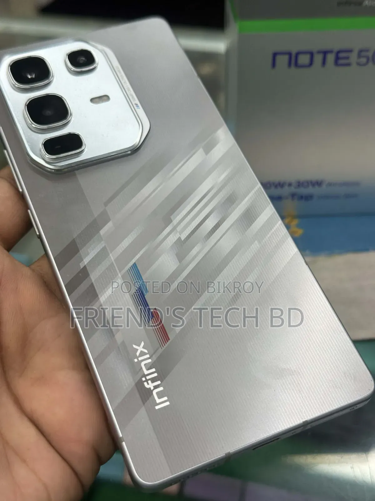 Infinix Note 50 Pro 256 GB Silver