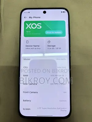 Infinix Hot 60 Pro+ 128 GB Black