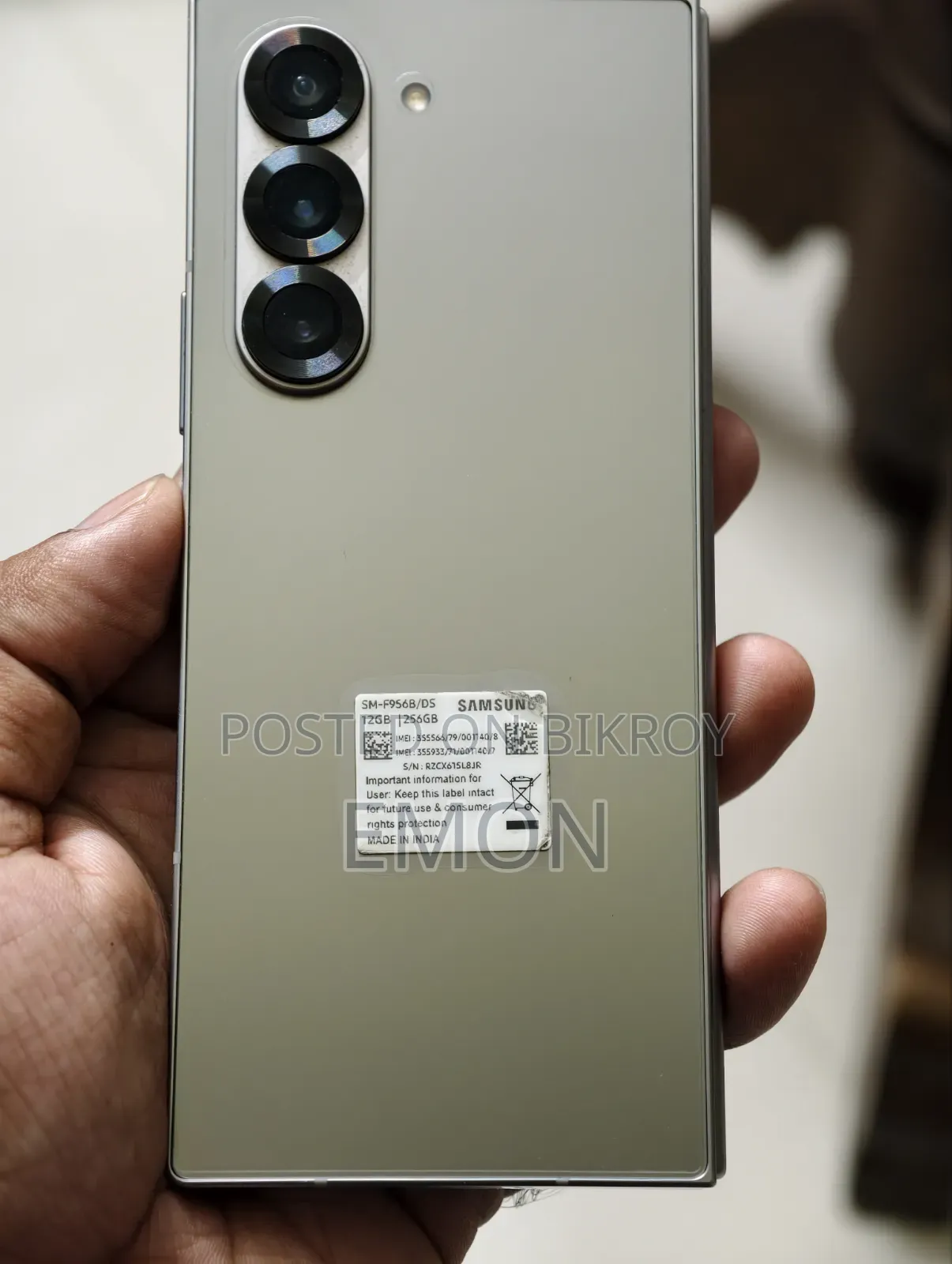 Samsung Galaxy Z Fold6 256 GB Silver