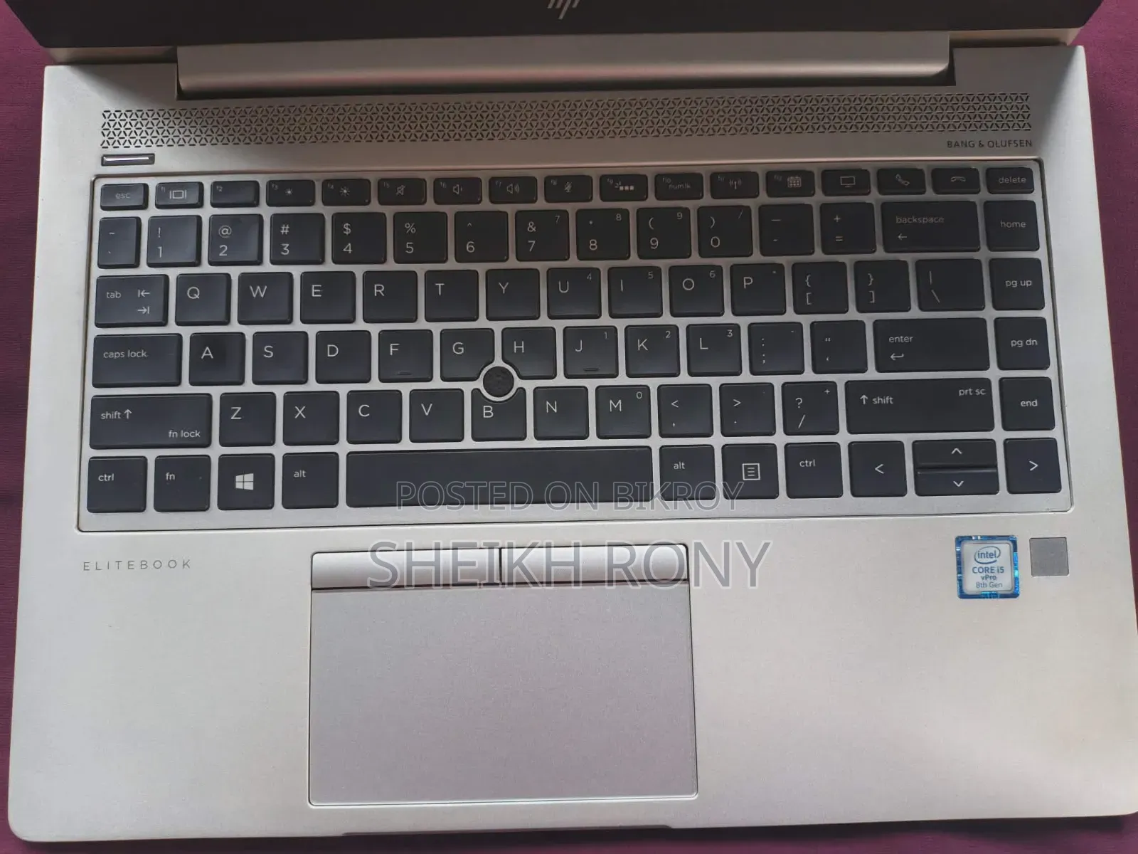 ল্যাপটপ HP EliteBook 840 G5 8GB Intel Core I5 SSD 256GB