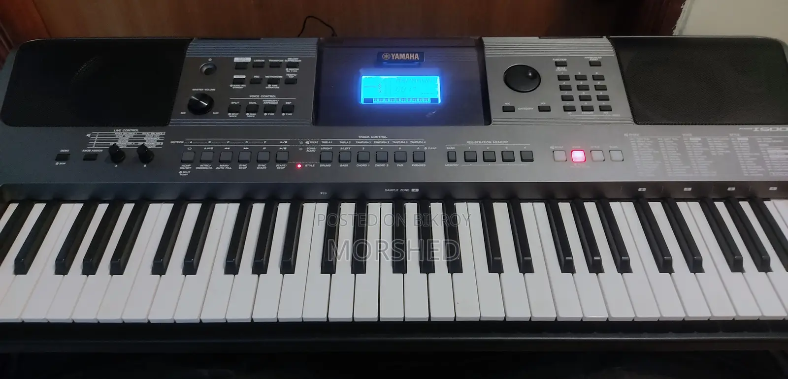 Yamaha PSR-I500 Touch-Sense Keyboard (Indian Edition) With Midi