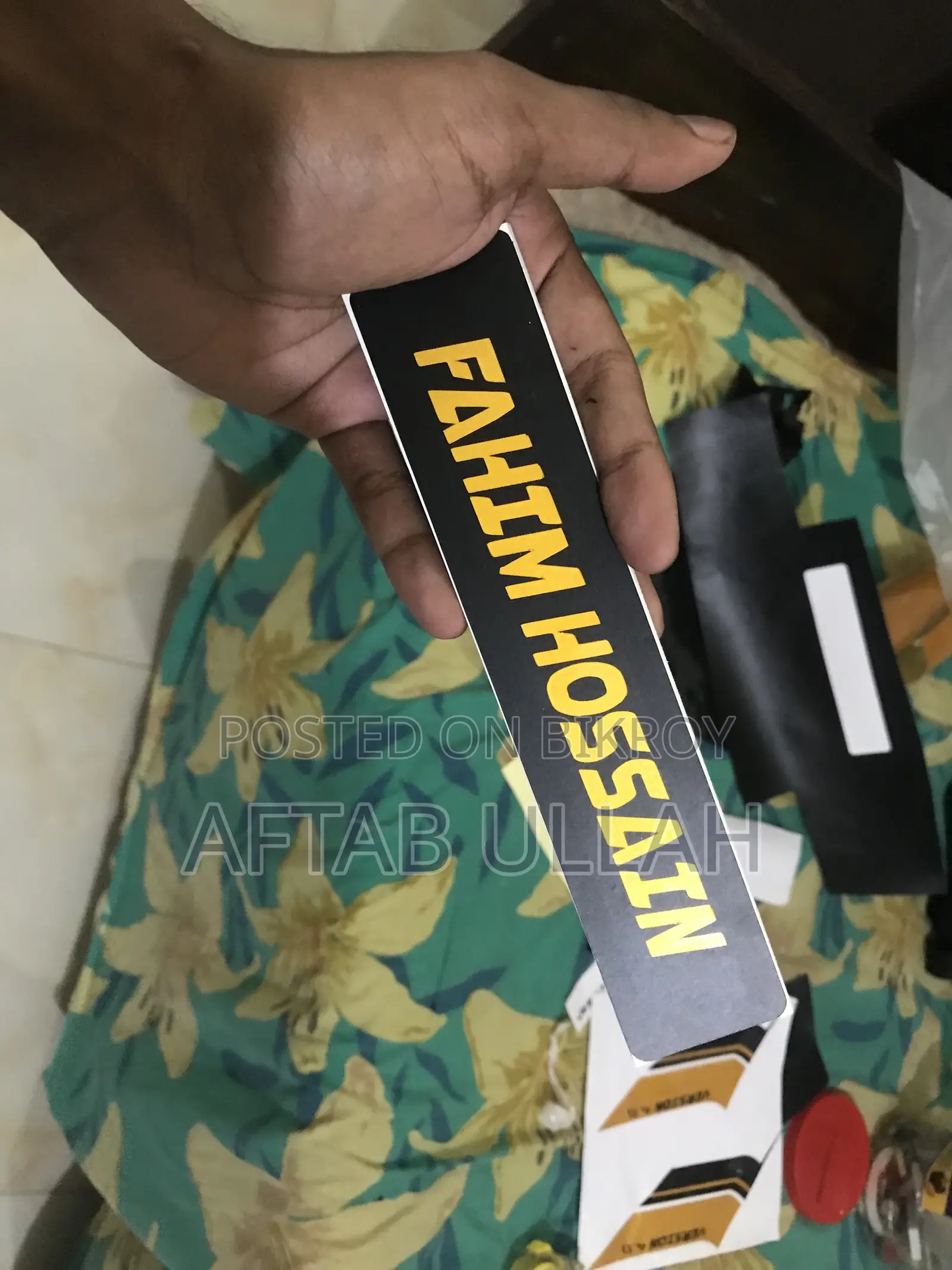 Name Plate