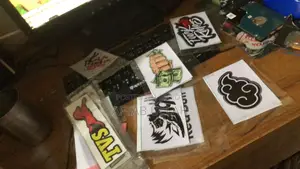 100 Pcs Bike Stickers