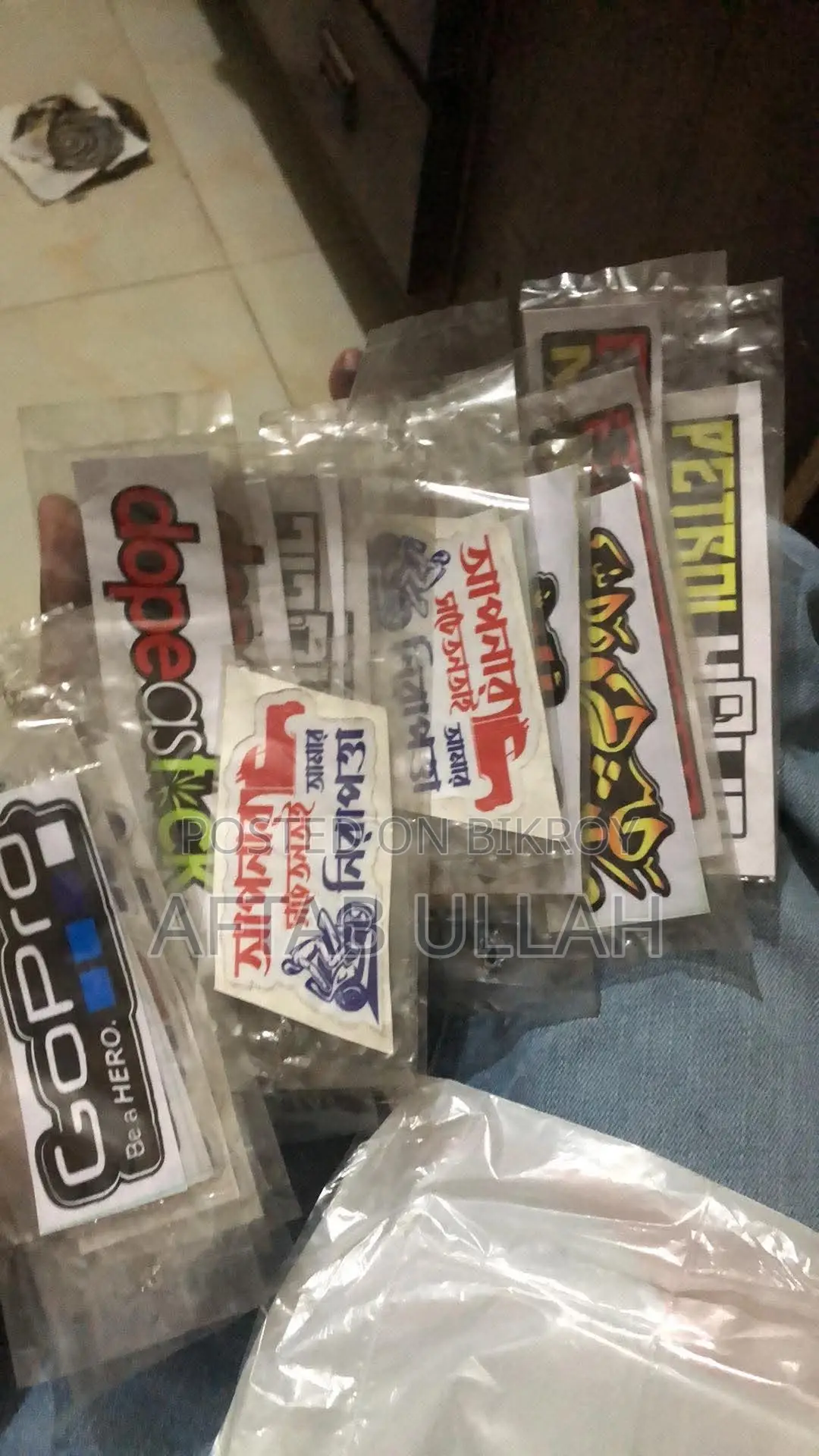 100 Pcs Bike Stickers