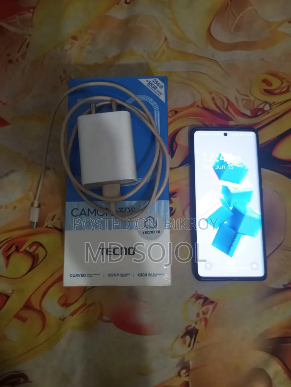 Tecno Camon 30S 256 GB Black