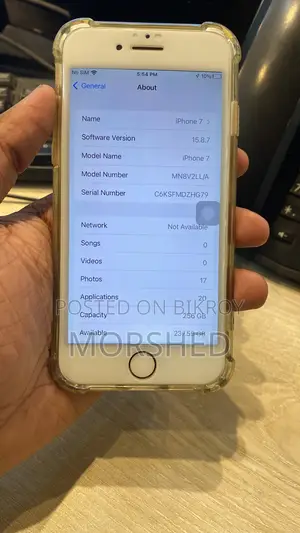Apple iPhone 7 256 GB Silver