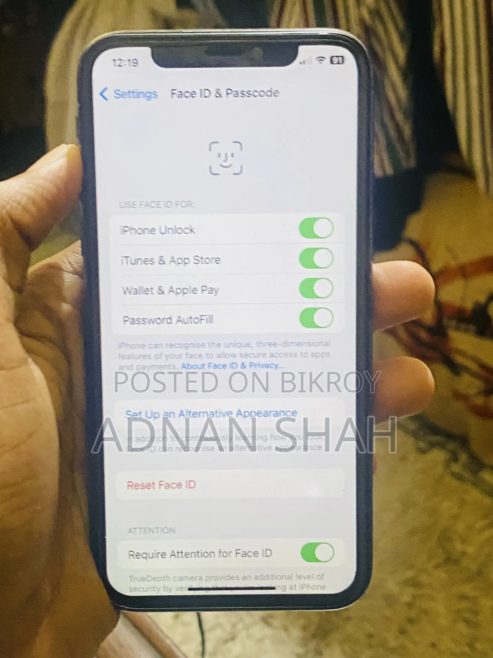 Apple iPhone X 256 GB Black