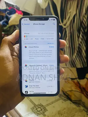 Apple iPhone X 256 GB Black