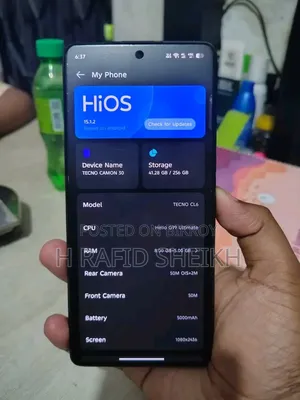 New Tecno Camon 30 256 GB Gray