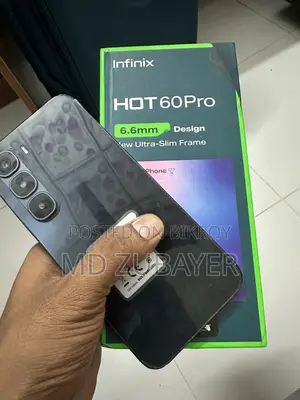 New Infinix Hot 60 Pro 128 GB Black