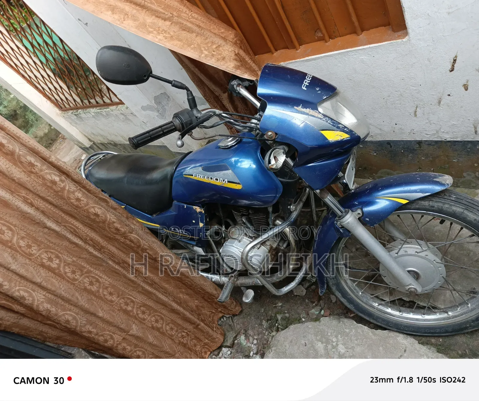 Motorcycle 2005 Blue