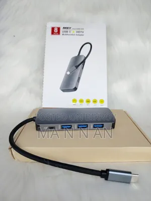 8 in 1 Type C Hub (Thunderbolt 3 Support)