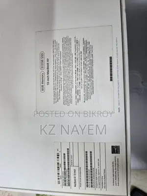 ল্যাপটপ অ্যাপল ম্যাকবুক এয়ার ২০২০ এম১ ৮জিবি অ্যাপল এম১ এসএসডি ৫১২জিবি