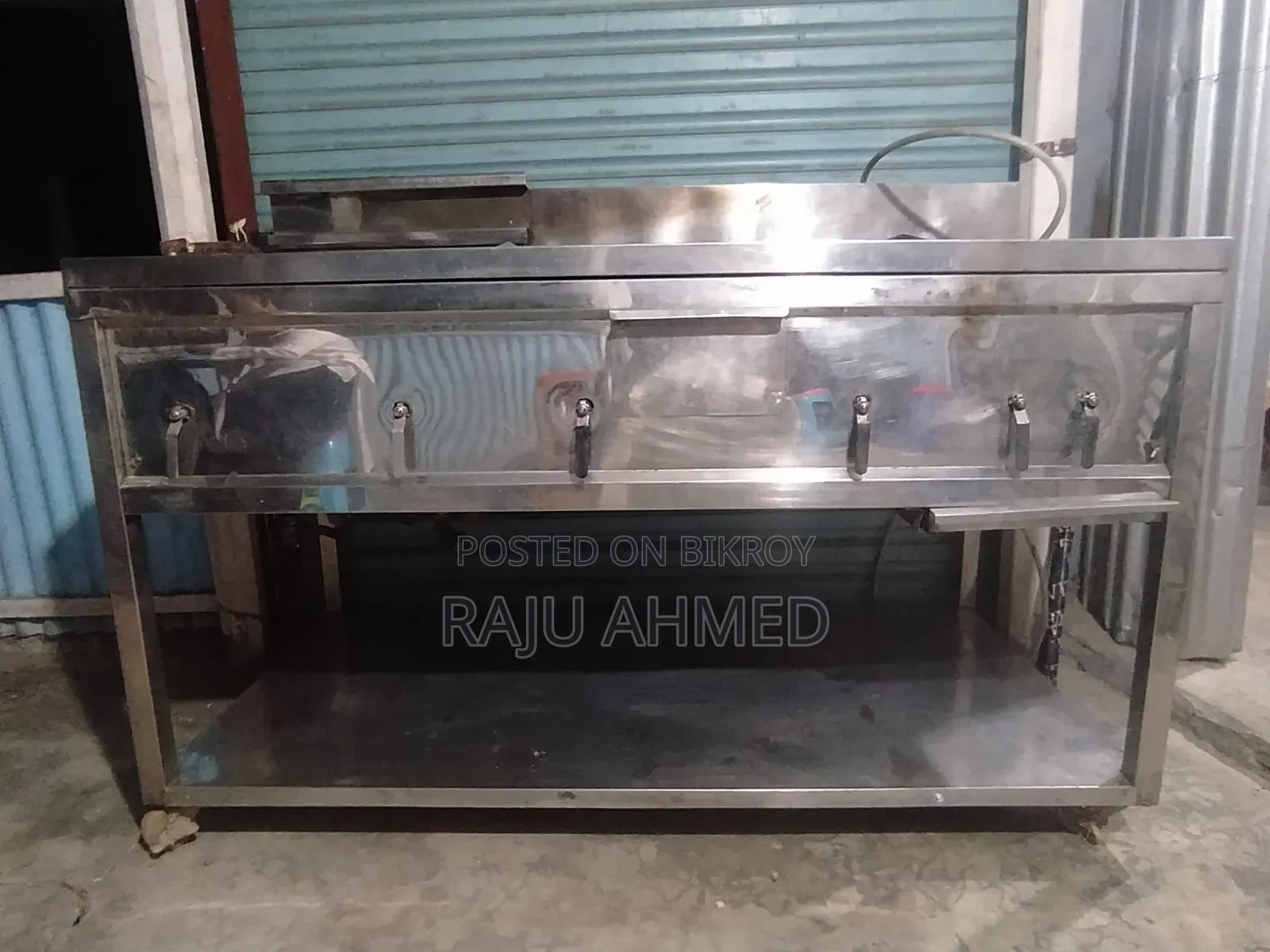 Our restaurant stove, we have closed the shop
