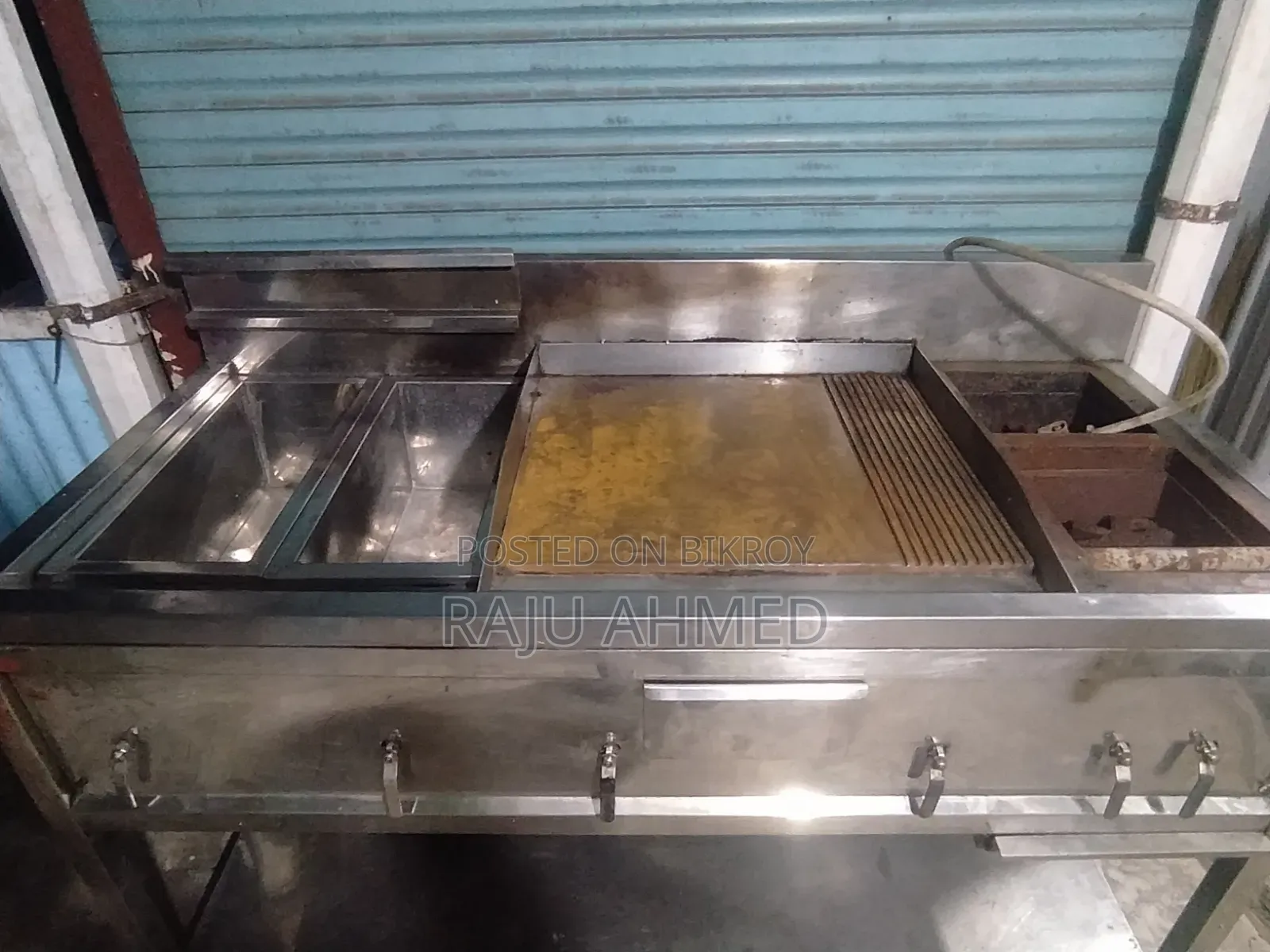 Our restaurant stove, we have closed the shop