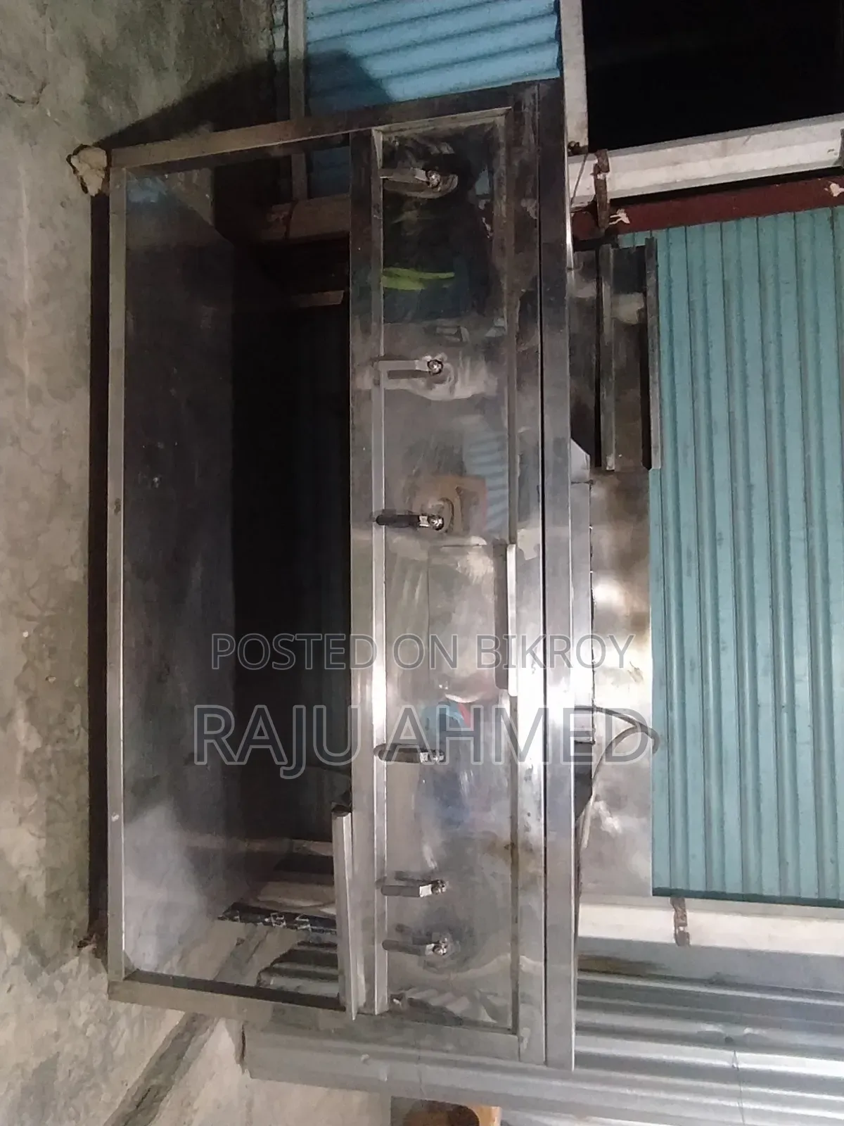 Our restaurant stove, we have closed the shop