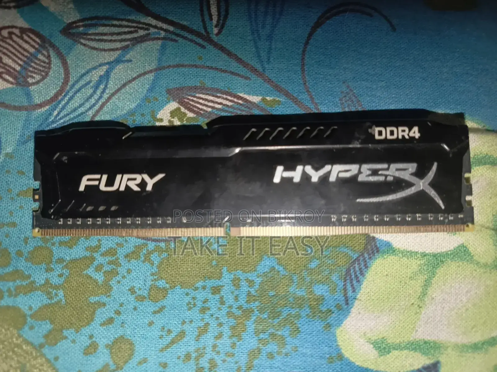 HyperX Fury DDR4 4GB Desktop RAM