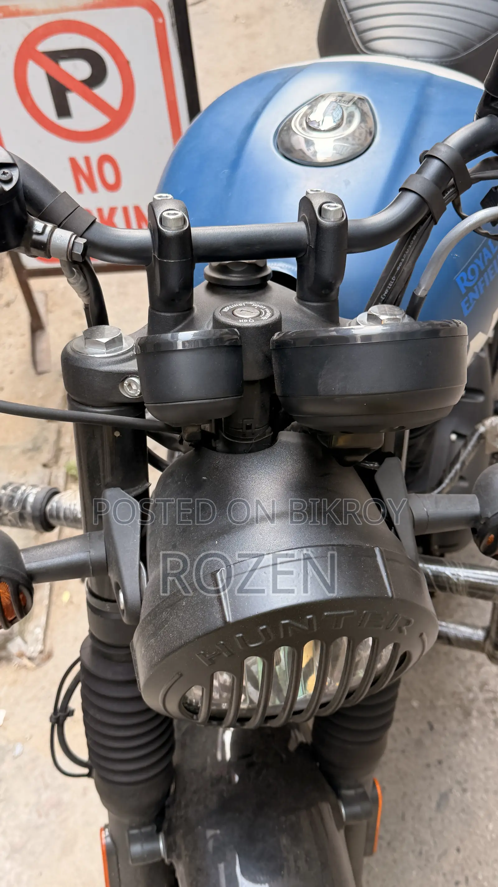 New Royal Enfield Hunter 350 2025 White