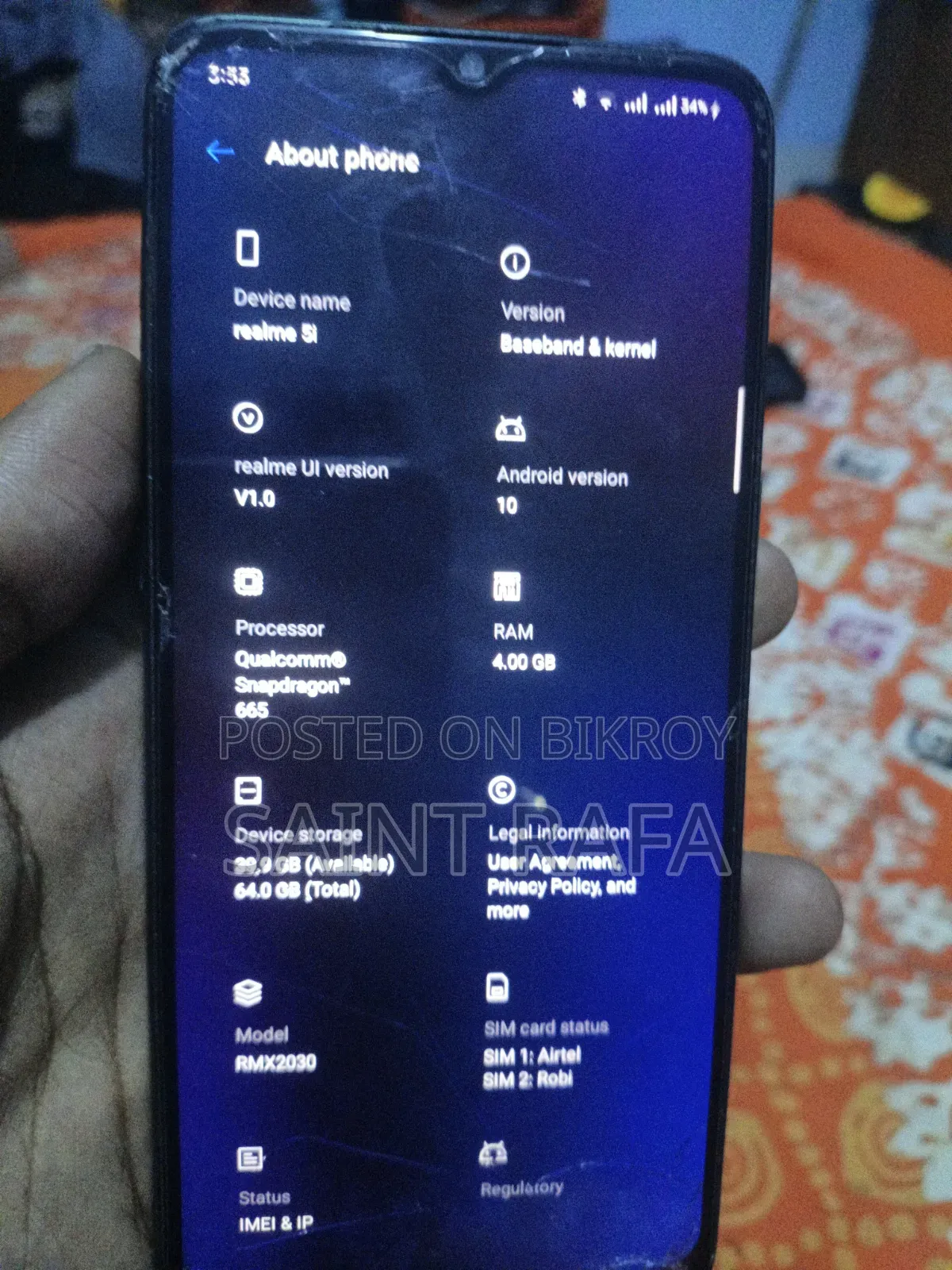 Realme 5i 64 GB Green