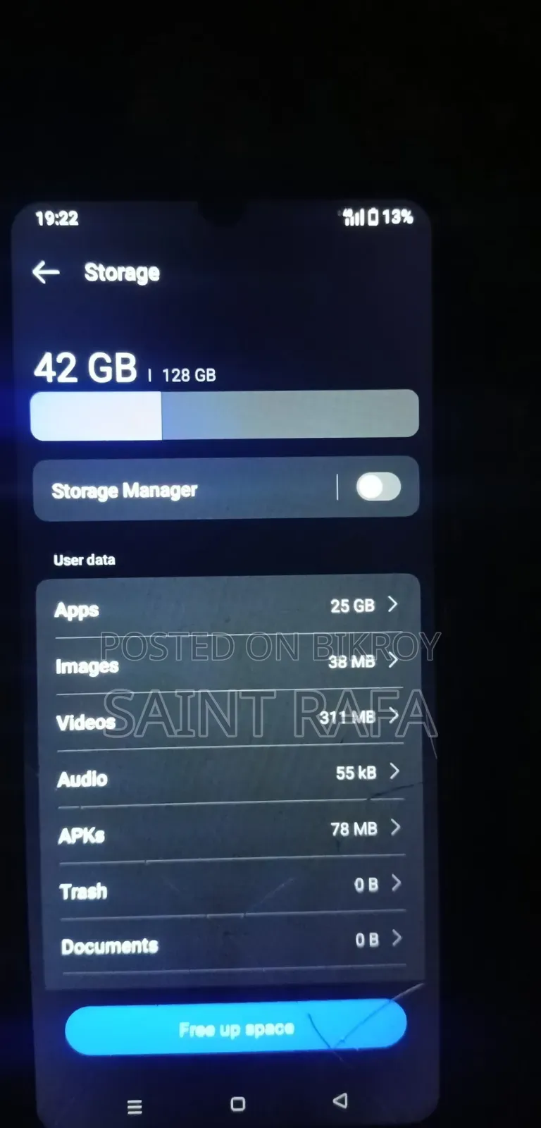 Realme Note 50 128 GB Blue