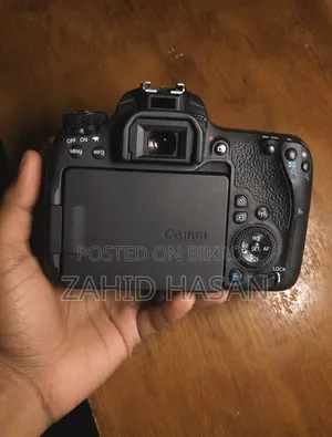Canon 77d Body, Lens, Softbox, Light, everything new and in box condition.