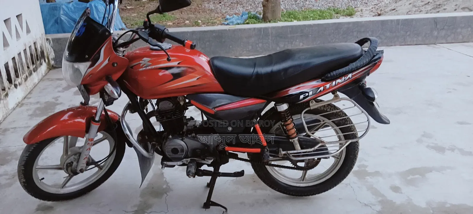 Bajaj Platina 100 2012 Red