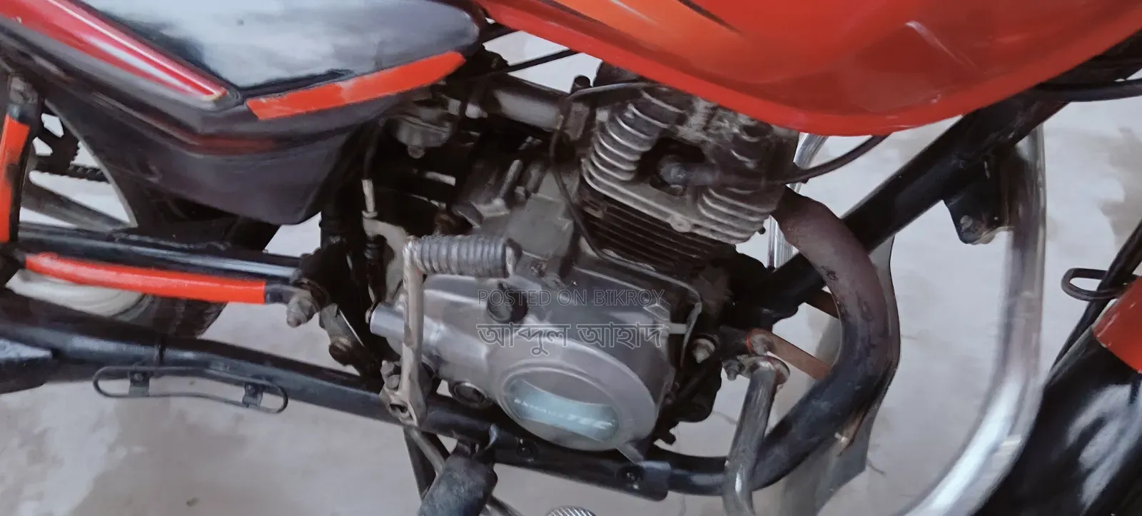 Bajaj Platina 100 2012 Red