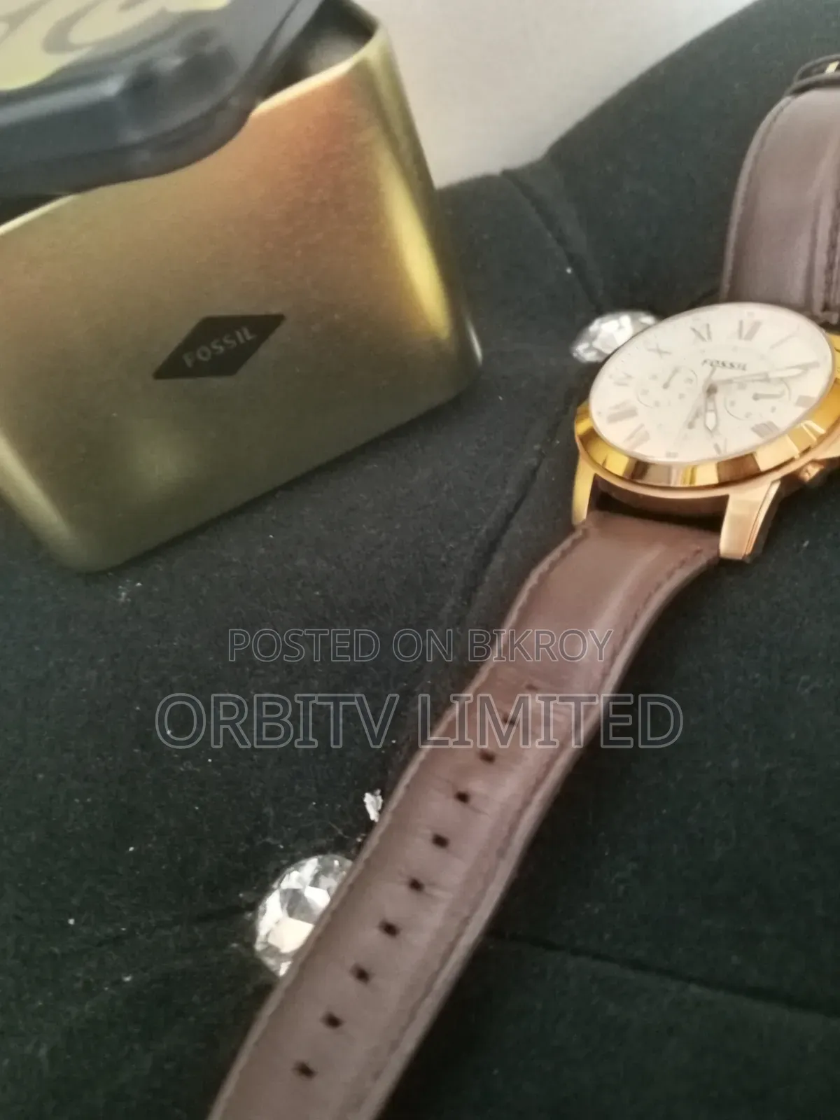 অথেনটিক ফসিল গ্রান্ট ক্রোনোগ্রাফ (Fs4991) – প্রিমিয়াম এলিগেন্স