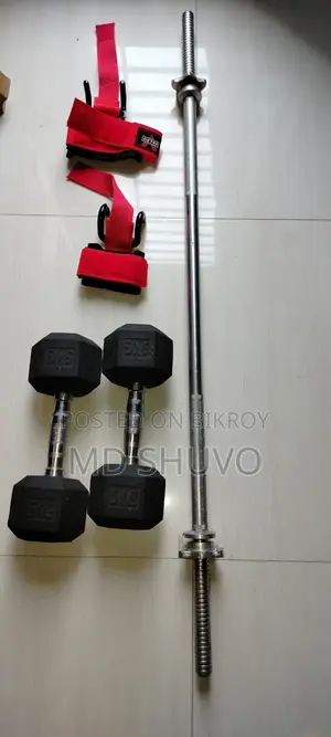 Gym Set (Dumbbell + Barbell)