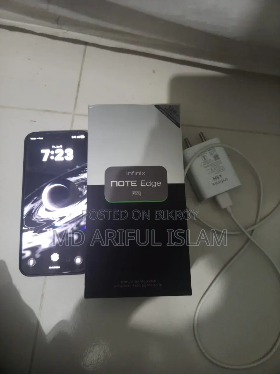 Infinix Note Edge 128 GB Blue