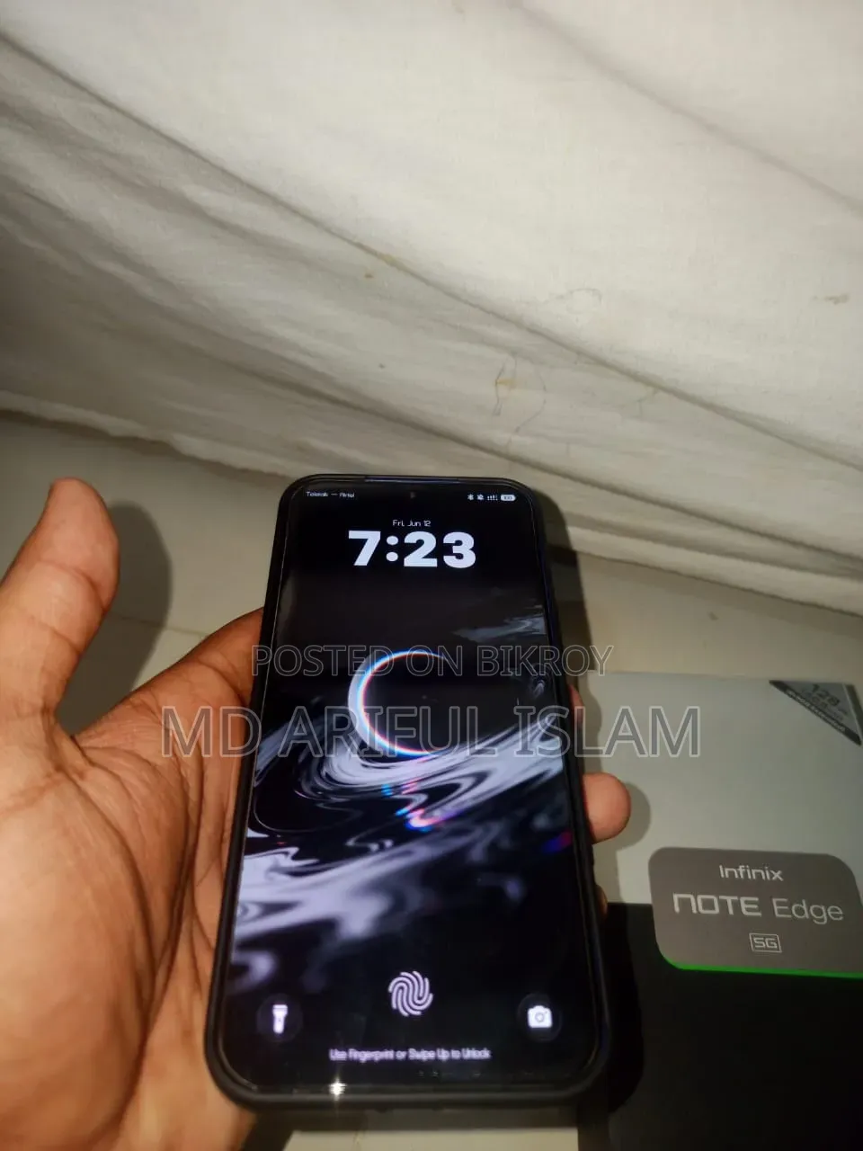 Infinix Note Edge 128 GB Blue