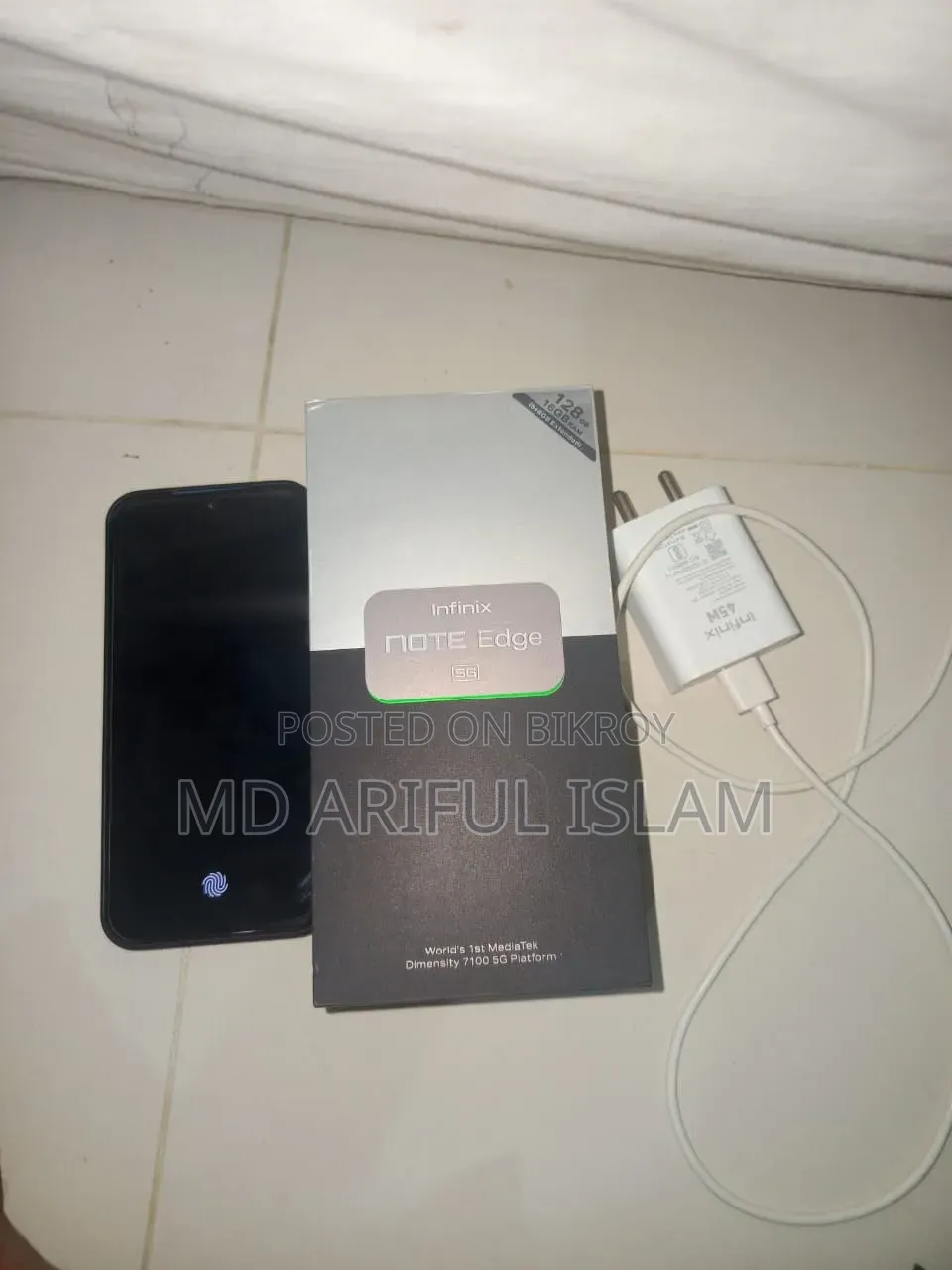 Infinix Note Edge 128 GB Blue