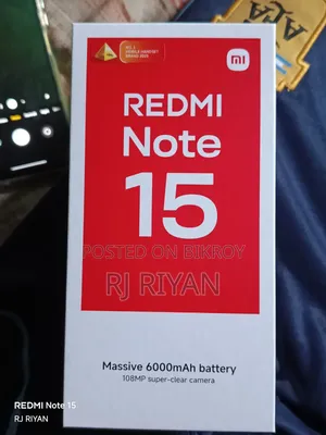 Xiaomi Redmi Note 15 256 GB Black