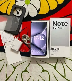 শাওমি রেডমি নোট ১৫ প্রো+ ২৫৬ জিবি ব্ল্যাক