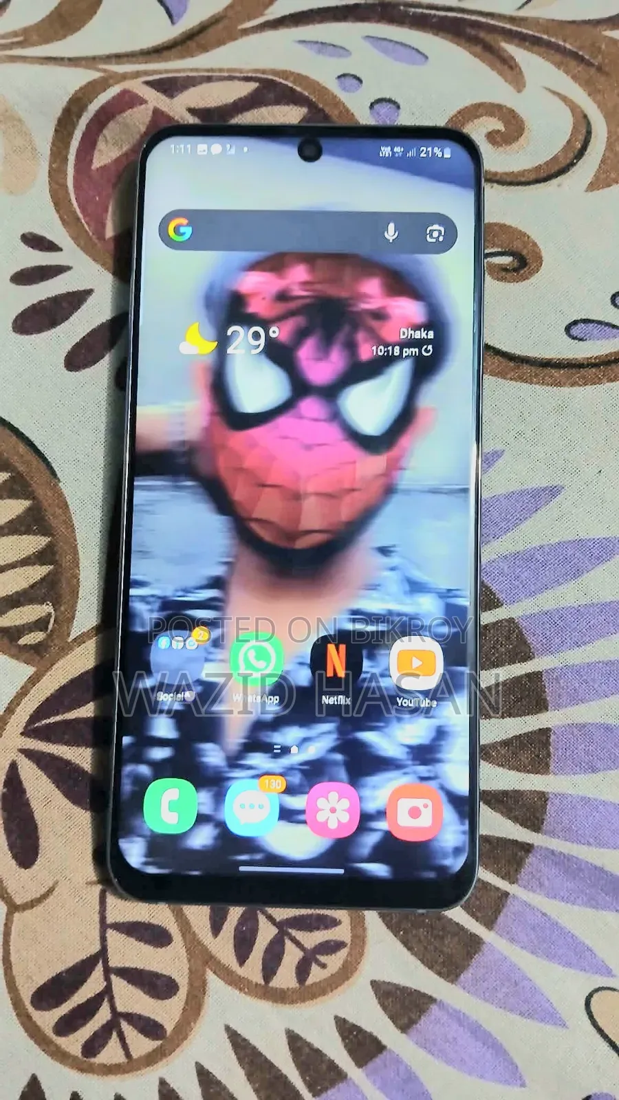 Samsung Galaxy S20 128 GB Blue