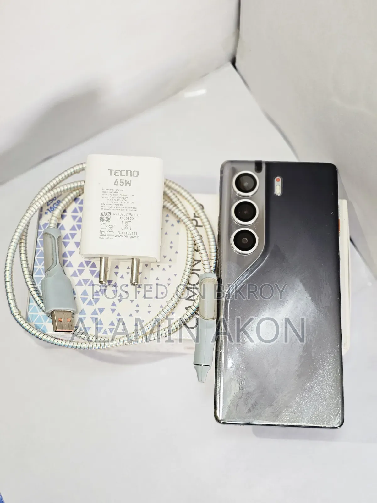 Tecno Camon 40 256 GB Black