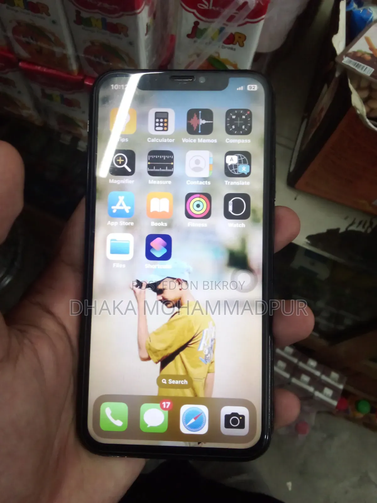 Apple iPhone X 64 GB Black